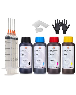Printer ink set compatible for HP GT52, GT53